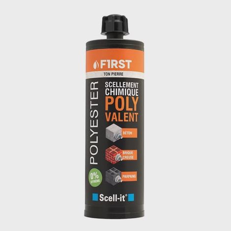 First SCELL-IT Vielseitige chemische Versiegelung SCELL-IT - 410 ml Kartusche - Weiß/Stein - FIRST410B
