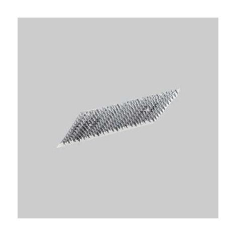 PIASTRA DI RICAMBIO PER RASATORE PER INTONACO '620/PR' PAVAN 25x14,4 cm - PAVAN