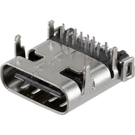 USB Steckverbinder Buchse, Einbau horizontal   U31BU1CGW econ connect Inhalt: 1 St.