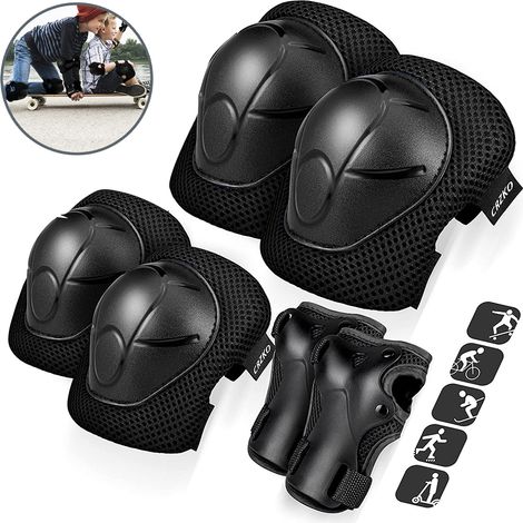Genouillères et coudières pour enfants (3-8 ans) : protections pour le patinage, le vélo, le roller et la trottinette. (1/5)