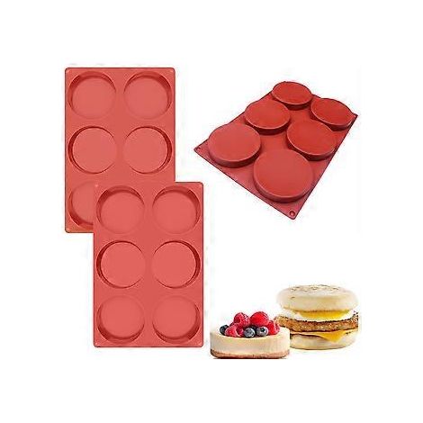 Silikon-Schichttortenformen, multifunktional für kunstvolle Kreationen, antihaftbeschichtet, hohe Hitzebeständigkeit, robustes Design, lebensmittelechtes Silikon,