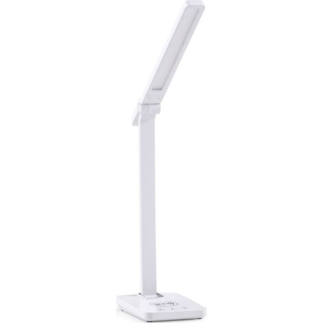 Lampe de bureau LED Lumanova D1 10 W blanche hjh OFFICE (1/5)