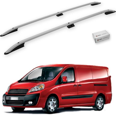 TURTLE kompatibel mit Fiat Scudo (Mk2) 2006-2016 / Kurze Version Dachreling Crown Grau (1/5)