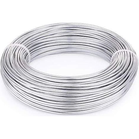 1 Bobine Fil De Fer Galvanisé Diamètre 1,2 Mm Longueur 20 Mètres Pour Jardin Bricolage Floral