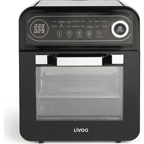 horno de aire caliente 12l 1600w negro - DOC255 - Livoo - (1/5)