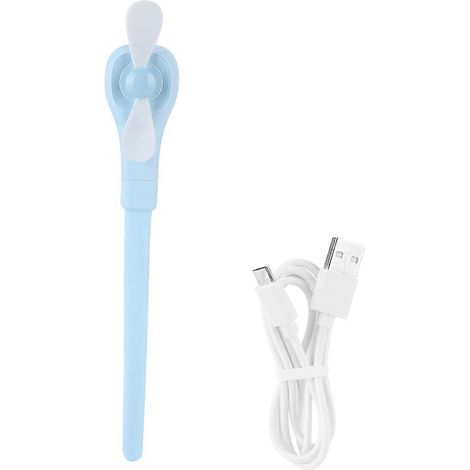 Mini-Taschenventilator, flexibler manueller Windschutz, USB-Kühlung für Büro, Reisen, Outdoor und Zuhause (1/5)