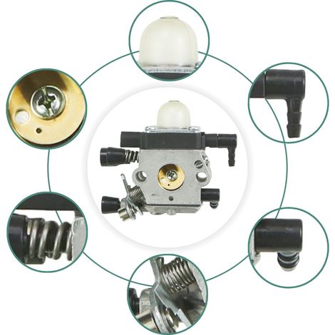 Carburetor C1Q-S202A MM55 MM55C 4601-120-0600 for lawnmower C1Q-S202--DTEKGAZ