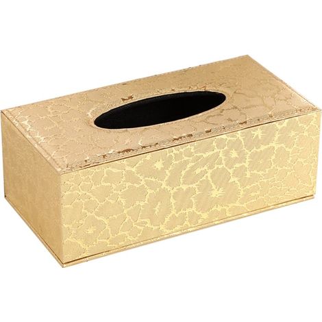 en Cuir PU Ménage Bureau Rectangulaire Boîte De Mouchoirs en Papier Porte Boîte Couverture Cas Serviette Porte Voiture Décoration (1/5)