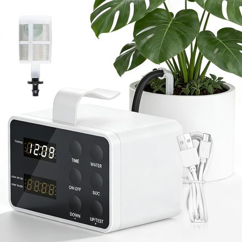 Automatic Irrigation System, Automatic Sprinkler, Automatic Watering System, Display, Drip Watering Kit Indoor Plants For 15 Potted Plants (1/5)