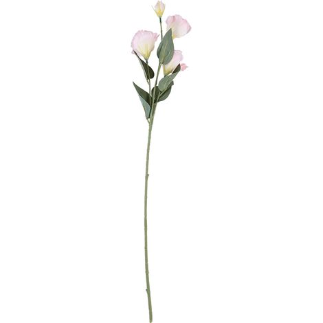 flores artificiales de seda con efecto realista, color rosa claro, ideales para la decoración del hogar. (1/5)