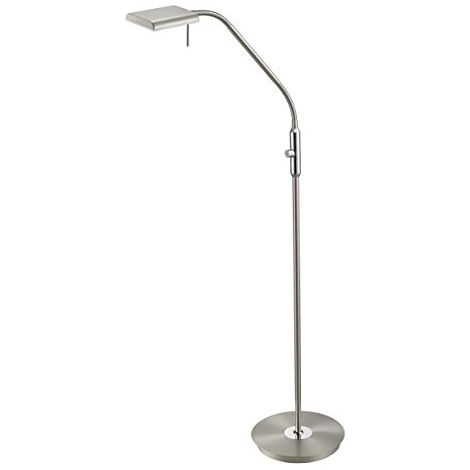 Lampada Piantana Terra Touch Flessibile Elegante H135 Acciaio Bergamo GD Trio (1/3)