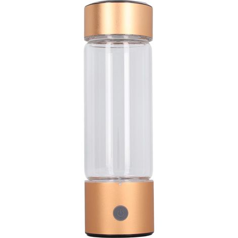 Générateur d'eau hydrogénée 410 ml, gobelet d'eau riche en hydrogène (1200 à 1400 ppb) avec tuyau d'inhalation nasale (1/5)
