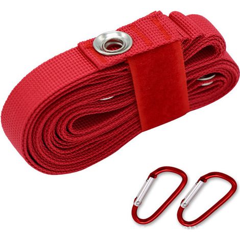 Filiyano-Corde à linge réglable pour le camping en plein air avec 2 boucles 3m (LGL) (1/5)