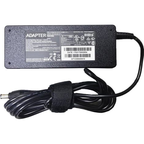 Adaptateur 6.3x3.0mm 75W 15V 5A Chargeur Alimentation Secteur pour Toshiba Satellite M10 M15 M20 M30 M35 M40 M45 M500 M400 R500 J40 J60 J50 S2100 M100 M200 A50 A15 A55 1400 Series (1/5)