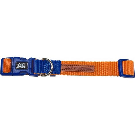 X-trm Doppelpremium-Kragen Orange-Azul 20-30 cm x 1 cm