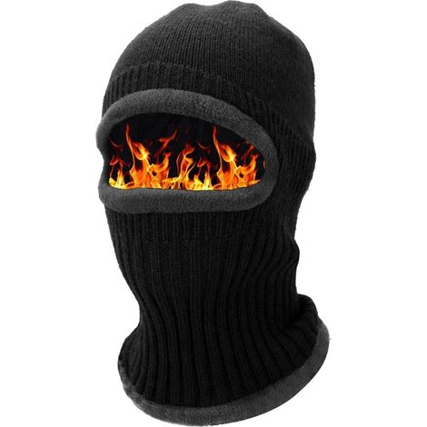 Sturmhaube Winter für Damen & Herren, winddicht, warm, atmungsaktiv, mit Fleecefutter (1/5)