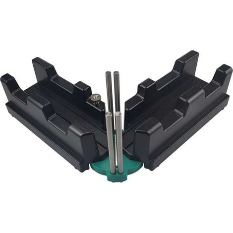 Tiroir coulissant à onglets et tiroir d'angle – produit 2 en 1 pour des plinthes précises – angles de 85 à 180° (1/5)