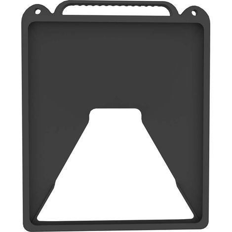 Étui de protection en silicone pour mini-antenne, étui de transport portable avec poignée et crochets, noir (1/5)
