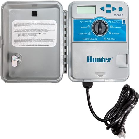 Hunter XC-401-E 4 Consola de riego para las 4 estaciones (exteriores) (1/3)