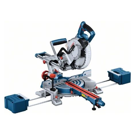 Bosch Professional BITURBO GCM 18V-216 D - Ingletadora telescópica a batería (Brushless, 18V, Ø 216 mm, Dual láser, cortes hasta 66 x 305 mm, sin batería) (1/5)