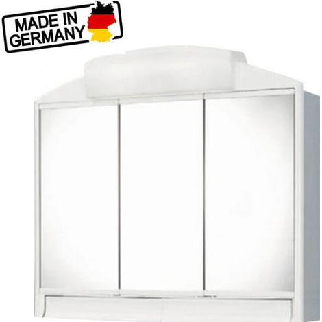 Mobile bagno con specchio RANO 59x51x16, 2x25W, bianco (1/5)