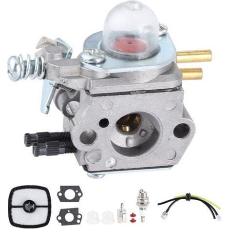 Jeffergarden Kit de carburateur en aluminium pour taille-haie, accessoire pour Echo HC1500 12520005962 Zama C1U鈥慘51