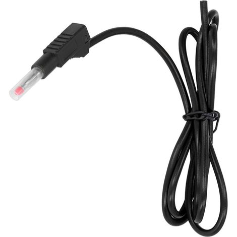 Lot de 4 Fiches Banane Mâle 4mm Laiton Coque PE 32A 1000V Kit Test Électrique Noir (1/5)