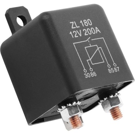 Nouveau 12V 200A Heavy Duty Split Charge ON / OFF Interrupteur Relais Voiture Auto Bateau 200Amp (1/5)