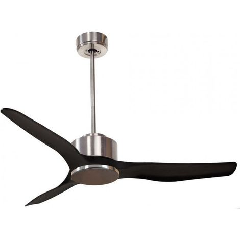 Modulo de KlassFan - Super déstratificateur d'air avec thermostat et wifi, noir et chrome pour 50 à 90 m² KLDC3P4BKTemp
