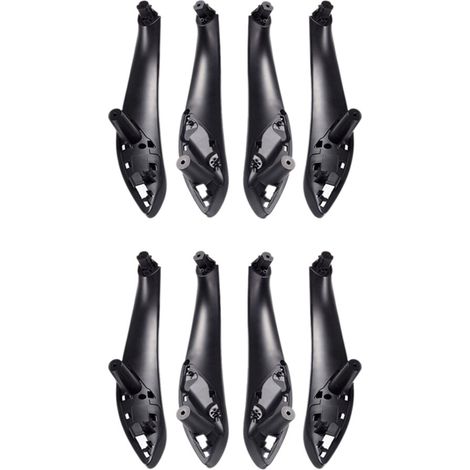 accessori per auto per Serie 3 F30 316D 318D F31 320I 325D 11-19, rivestimento maniglia pannello portiera interno (nero)