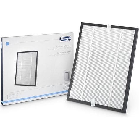 Delonghi kit filtro HEPA 0.3 micron + Carboni Attivi purificatore d'aria AC75 (1/2)