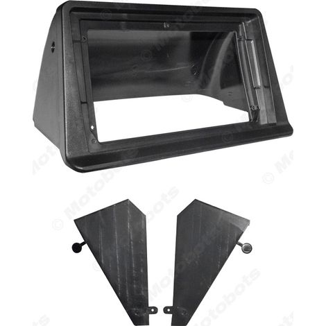 Suitable for 2009-2013 Cheetah Black King Kong large screen navigation system modification frame, 9-inch versatile frame for speaker panels. (1/4)