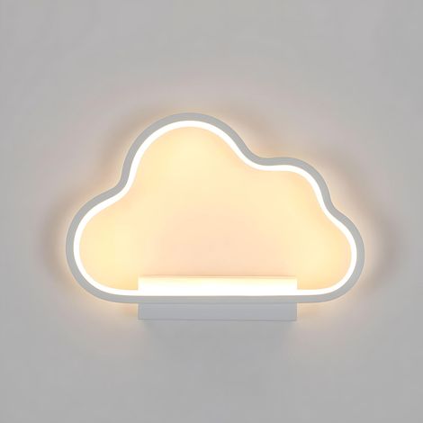 Applique Murale Intérieure LED,20W 2200LM Lampe Murale Moderne 3 Température de Couleur 3000K/4000K/6000K,Luminaire mural Interieur pour Salon Chambre Escalier Couloir,Blanc 110-240V (1/5)