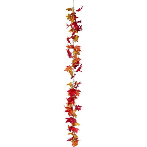 Guirlande de Feuilles Artificielles "James" 180cm Orange