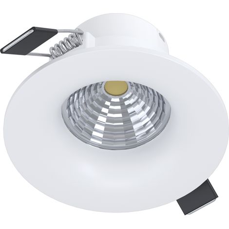 Faretto Incasso Moderno Saliceto Alluminio Bianco Led 6W 580Lm Ip20 (1/4)
