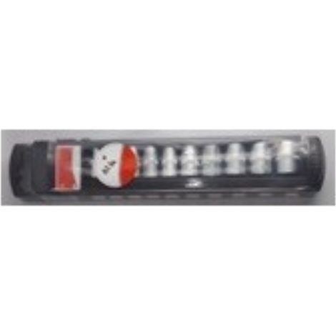 Set chiavi a bussola esagonali cromo vanadio 1/4 pz 10 - oreca new (1/2)
