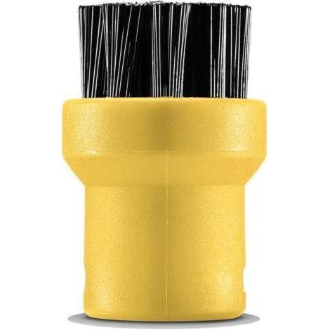 Kit d'accessoires pour brosse ronde pour nettoyeur vapeur Kärcher, noir/jaune (1/5)