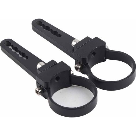 Support de fixation pour barre anti-roulis 2" - Support pour tube en aluminium - Support pour phares LED de travail tout-terrain pour camion et voiture (1/5)