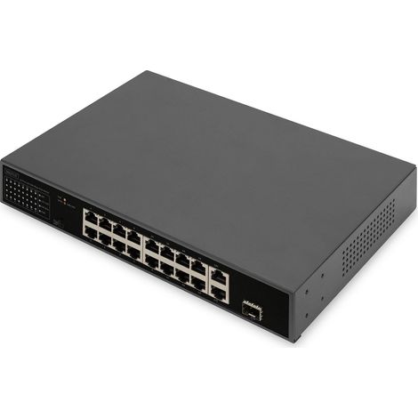 Switch réseau Digitus DN-95355 16 ports 10 / 100 MBit/s fonction PoE C031752 (1/5)
