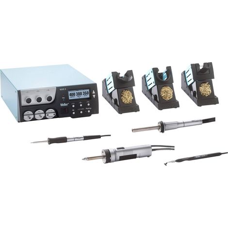 Station à videWeller WXR 3032 numérique 420 W, 600 W 100 - 450 °C avec support, avec panne à souder, avec pompe à dessouder Q448282 (1/5)