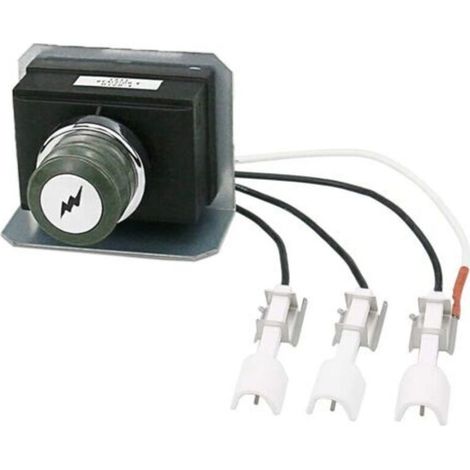7628 Kit D'allumage pour Barbecues à Gaz Weber Genesis 310 & 320 avec Commande Avant (2011 - Plus récent), Allumeur électronique, D'allumage D'électrodes pour Weber Genesis 300 Series (1/4)