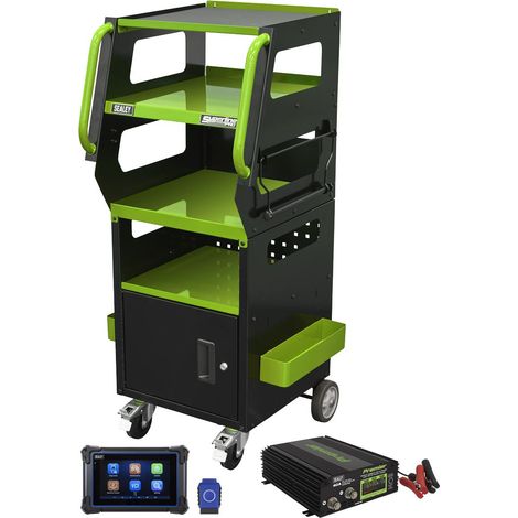 Sealey SDS1G1 Diagnostic Support Station - Green