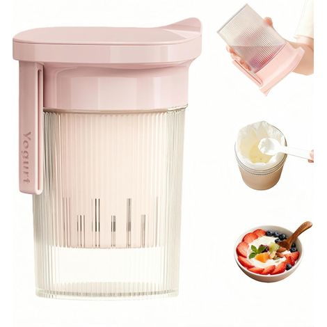 Filtre À Yaourt - Génération 3 Pour Yaourt Grec Et Fromage Frais - Usage Domestique Réfrigérateur - Lot De 60 Pièces (1/5)