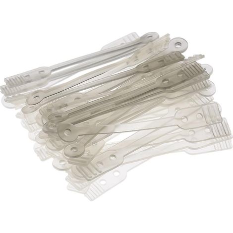 50 élastiques de rechange pour bigoudis longs professionnels, bagues en caoutchouc élastique pour rouleaux à friser (1/5)