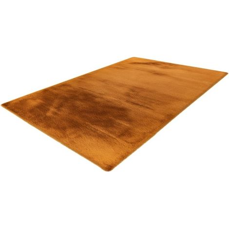Alfombra 230x160cm, diseño H008N en tono ámbar - Confort y elegancia para su interior.