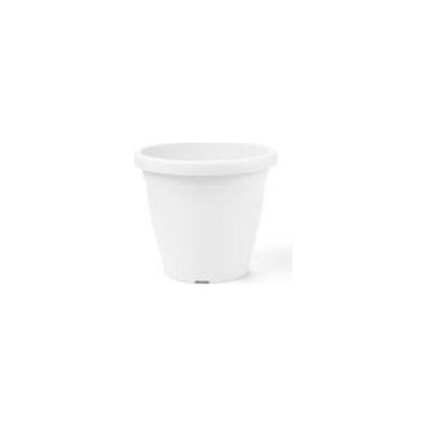 VASO 'VERONA' Ø 20x16,5h cm - Colore bianco