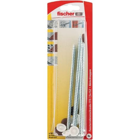 Tornillo de marco de ventana Fischer 6x FFS 7,5x152 T30 - 92772