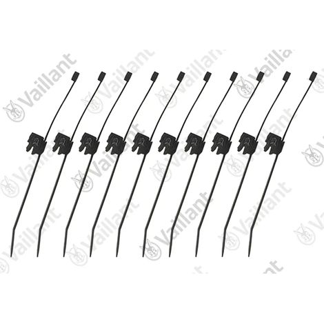 Vaillant Abrazadera de cables, (x10) VWL 55+85/2 A 230V Vaillant-Nr. 8000030426, 8000030426