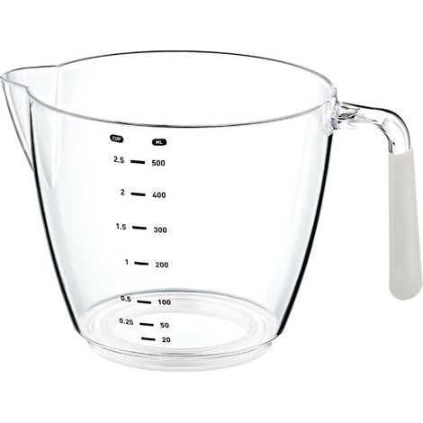 Messbecher 0,5 l hellbeige