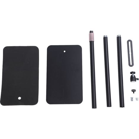 Support de projecteur réglable en hauteur de 160 cm, support de projecteur sur pied avec rotule pour appareil photo et téléphone portable (1/5)